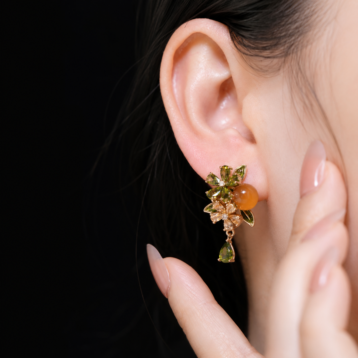 Enchanted Garden Secret Drop Earrings
