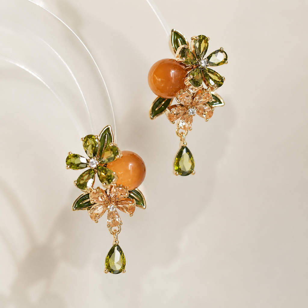 Enchanted Garden Secret Drop Earrings